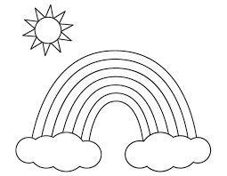 Desenho De Arco Iris Para Colorir Imprimir Gratuitamente No Site Arco Iris Para Colorir Arco Iris Desenho Arco Iris Y en esta colección de imágenes kawaii para colorear no podía faltar un unicornio. desenho de arco iris para colorir