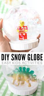 How To Make A Snow Globe Little Bins For Little Hands