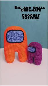 Among Us Crochet Pattern Among Us Plush Amigurumi Pattern Among Us Keychain Pdf Pattern Crewmate Plushie Mini Toy Plush Pattern In 2020 Crochet Patterns Sewing Basics Magic Ring Crochet