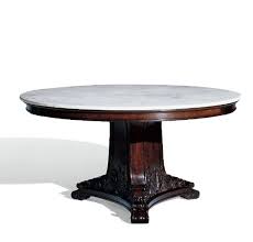 Ralph Lauren New Bohemian Round Dining Table With Marble Top