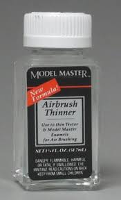 Model Master Airbrush Thinner 1 3 4 Oz