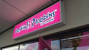 Baskin Robbins Lightbox Signage Manufactured And Installed By Benga Designs Www Bengadesigns Com Au Retail Signage Signage Lightbox Signage