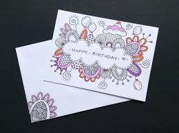 Hand Drawn Birthday Cards Birthday Card Drawing Card Drawing Hand Drawn Cards