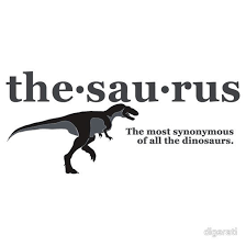 Thesaurus The Most Synonymous Of All The Dinosaurs Essential T Shirt By Digerati T Shirt Thesaurus Grammar Humor