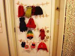 33 Creative Wall Hooks And Racks Bringing Surprising Storage Ideas And Wall Decorations Winter Gear Organization Creative Wall Hooks Hat Storage Ideas Diy