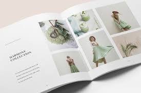 Ginkgo Lookbook Template Print Design Template Ginkgo Design Brochure Design Template