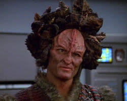 I want to say the Kazon are the Delta Quadrant version of Klingons  but...they're more like space marauders that aren't particularly afraid of  dying.
