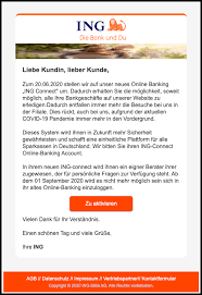 Your question about ing will be sent to corporate communications ing group. Ing Diba E Mail Sie Haben Eine Neue Mitteilung Ist Phishing