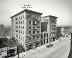 Birmingham Alabama Circa 1906 Hotel Hillman And The Dairy Depot Next Door 8x10 Inch Dry Plate Glass Negative Detr Birmingham Alabama Old Pictures Photo