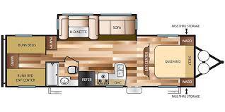 Bunk beds 60x74 murphy bed rear bathroom 16'. 2018 Forest River Wildwood X Lite 282qbxl Specs And Literature Guide