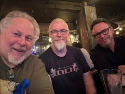 Drink and food before watching Mark at Canvas