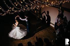 Far away, at first, then moving a little. Wedding Photography First Dance Tips