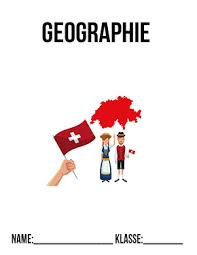 Pin Auf Geographie Deckblatt