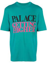 Palace Getting Higher T Shirt Farfetch T Shirt Shirts Shirt Designs