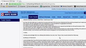 Most people have to go through various steps to transfer their bitcoin and crypto into their bank account such as: How To Register For Fund Transfer Hdfc Youtube