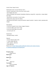 Jakarta, surabaya, medan, bandung, makasar. Contoh Iklan Sewa Rumah