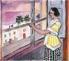 Maybe you would like to learn more about one of these? Young Woman At The Window Sunset 1921 Henri Matisse Wikiart Org