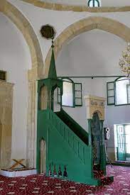 interior of hala sultan tekke mosque near larnaca cyprus larnaca cyprus july 27 2017 interior of hala sultan tekke mosque near lar larnaca mosque sultan