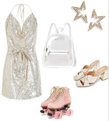 Progress learning tiktok's roller skate. Roller Skating Outfit Shoplook