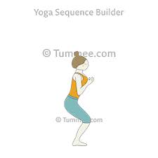 Chair Pose Variation Hands On Shins Five Pointed Star Pose Flow Yoga Utkatasana Variation Hands On Shins Utthita Tadasana Vinyasa Yoga Sequences Benefits Chair Pose Variations Vinyasa Yoga Sequence Yoga Sequences