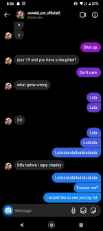 Harley on X: MELANIE MARTINEZ FANS, PLEASE REPORT THE ACCOUNTS @mels_xd3  AND @oswald_pot_official2. THEYRE THE SAME PERSON, AND THEYRE THREATENING  TO SPREAD FAKE CHILD PORN OF MY 8 YEAR OLD!!! PLEASE HELP