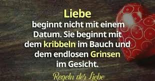 Liebe Beginnt Nicht Mit Einem Datum Sie Beginnt Mit Dem Kribbeln Im Bauch Und Coole Spruche Witzige Spruche Weisheiten