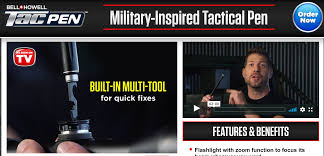 Tac Pen Reviews Tv Built In Tactical Pen See On Tv