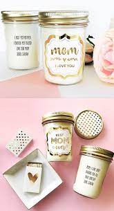 These inspired, thoughtful presents will give her the love and care that she deserves and have her smiling from ear to. Mom Candles Are A Make A Special Gift From Sons For Christmas Or A Birthday Each Pretty Candl Personalized Gifts For Mom Get Well Gift Baskets Get Well Gifts