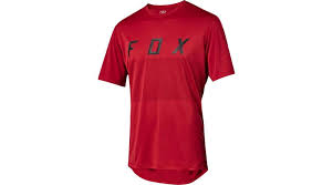Fox Ranger Mtb Jersey Short Sleeve Men Size L Cardinel