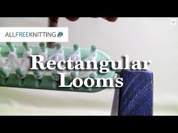 Loom knitting cowl round long rectangular loom garter stitch neclace. How To Loom Knit Rectangular Looms Youtube