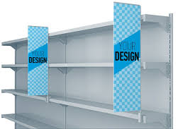 Posm Store Shelf Banner Mockup 1 Sponsored Affiliate Banner Mockup Set Posm In 2020 Store Shelves Shelves Locker Storage