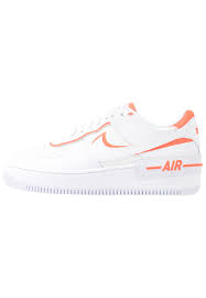 Like other air force shoes, lv8s have a chunky air sole. Nike Sportswear Air Force 1 Shadow Sneaker Low White Summit White Total Orange Weiss Zalando De