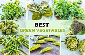 Green Vegetables Contain Lots Of Vitamins And Minerals Like A B C E K Protein Calcium Etc Follow Our Lis Green Vegetables Vegetables List Of Vegetables