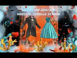 Avete dimostrato a tutti che non esiste un matrimonio perfetto. Buon Anniversario Nozze Di Corallo 35 Anni Di Matrimonio Buongiorno Auguri Sposi Youtube
