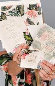 Tropical Wedding Invitations By Paperchasepress Tropical Wedding Invitations Destination Wedding Invitations Wedding Stationary