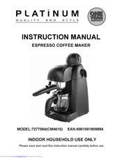 Check spelling or type a new query. Platinum Coffee Machine Manual Smart Coffee Machine