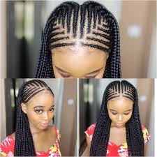 The french braids is a beautiful hairstyle that can be made from brazilian wool, allowing the weaving of your own hair plus some wool material. 19 Hottest Ghana Braids Ideas For 2021