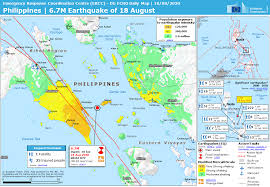 The boundary arch separating pampanga, north of manila, and bataan collapsed in the earthquake. Overall Orange Earthquake Alert In Philippines On 18 Aug 2020 00 03 Utc