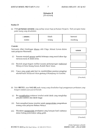Bahasa Melayu Activity For Tahun 6