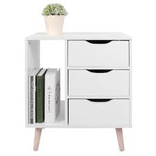 Una linea di contenitori modulari per la zona notte in legno o laccato. 48x30x53cm Gototo Comodini Letto Comodino Mobile Bagno Comodino Piccolo In Stile Nordico Per Camera Da Letto In Legno Corridoio O Bagno Bianco Arredamento Casa E Cucina Garoma De