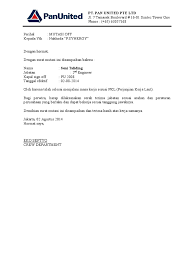 Sebagai negara hukum, setiap pelanggaran akan kontrak kerja yang telah disepakati bersama harus diberikan teguran dan peringatan. Contoh Surat Permohonan Off Dari Kapal