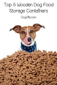 A dog food container is a great idea if you buy dog food in bulk or you're worried about stale dog plastic dog food containers are definitely the most common, so let's look at some of these first. 5 Stunning Wooden Dog Food Storage Containers