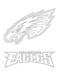 Philadelphia Eagles Logo Coloring Page Free Printable Coloring Pages Football Coloring Pages Philadelphia Eagles Logo Sports Coloring Pages