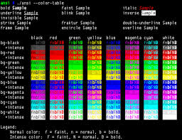 Yjl Terminal 256 Colors Scripts