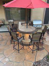 Buy products such as costway 4 pcs folding rattan wicker bar stool chair indoor &outdoor furniture brown at walmart and save. Kokomo Grills Barbeque Barstools In 2020 Outdoor Bbq Grill Outdoor Kitchen Design Outdoor Bbq