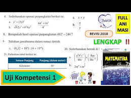 Kemudian, siti memotong pita tersebut untuk membuat bunga sebesar 1,5 m. Lengkap Uji Kompetensi 1 Kelas 9 Smp Mts Semester 1 Perpangkatan Akar Buku Paket Bse Halaman 58 Youtube