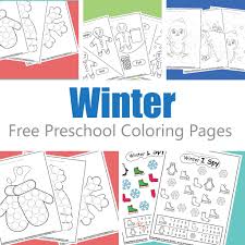 Winter season coloring pages for kids | crafts and worksheets for preschool,toddler and kindergarten. Winter Free Preschool Coloring Pages