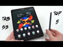 Samsung Galaxy Tab S3 Top 5 Features Better Than Ipad Pro Youtube Samsung Galaxy Tab Samsung Galaxy Galaxy Tab