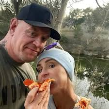 The Undertaker with his wife ❤️❤️❤️