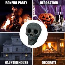 It didn't say it on the bag. Yinrunx Outdoor Fireplace Lava Rocks For Fire Pit Skull Shaped Charcoal Fire Logs Skull Charcoal Fire Starter Logs Burn Barrel Magic Flames Fire Pit Accessories For Outside Fireplace Skulls Walmart Com Walmart Com